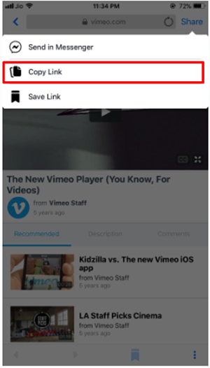4 Methods to Download Vimeo Videos to iPhone Camera Roll