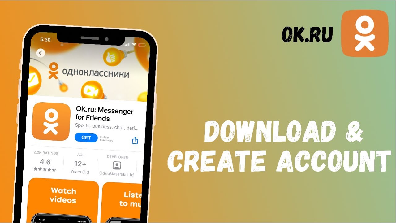 How to Download Ok.ru App & Create new Account | OK - YouTube