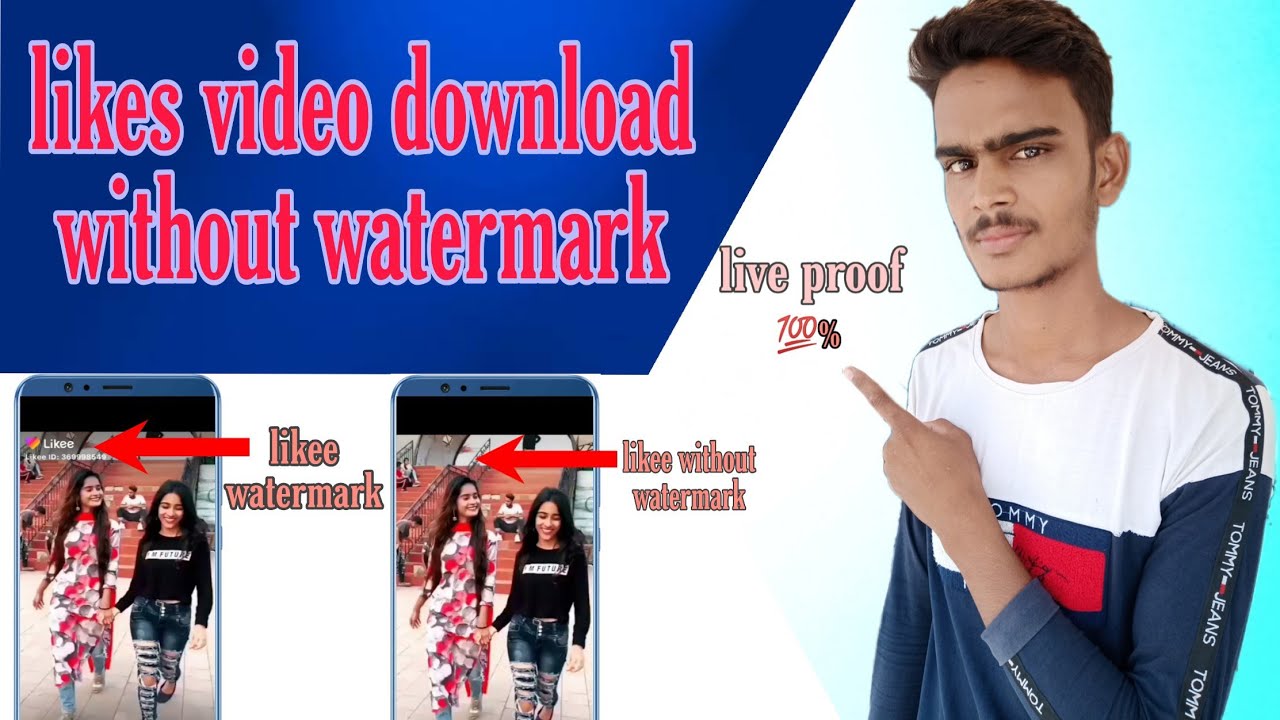 How to download likee video without watermarkremove likee video