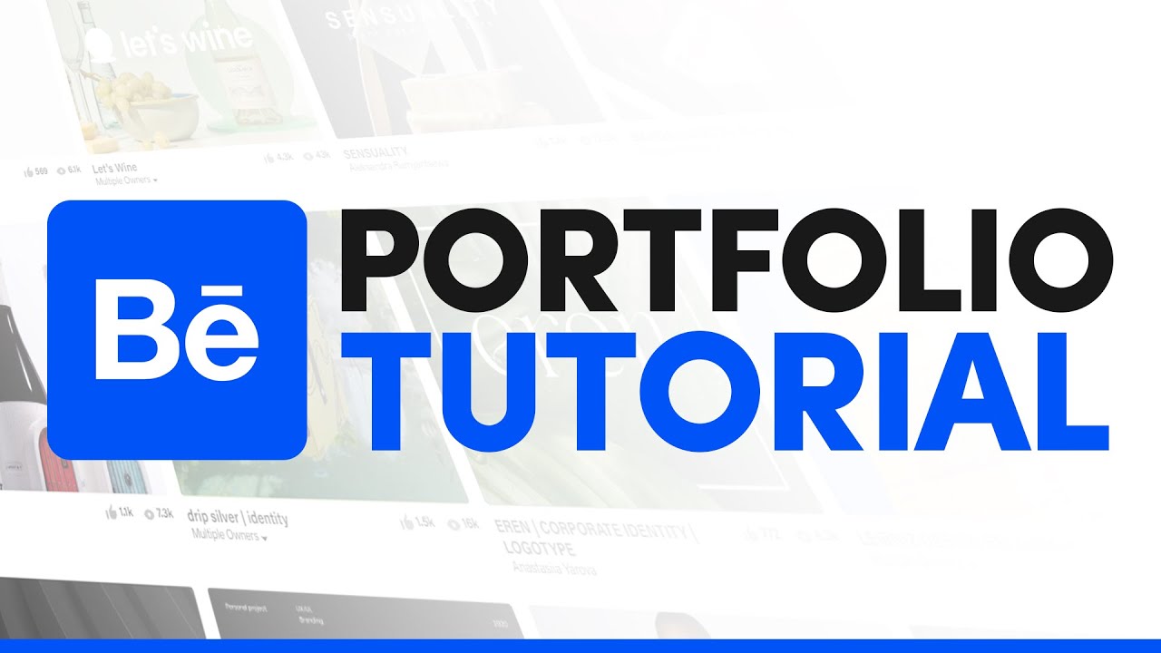 How To Create The Best Portfolio On Behance 2024 Tutorial for