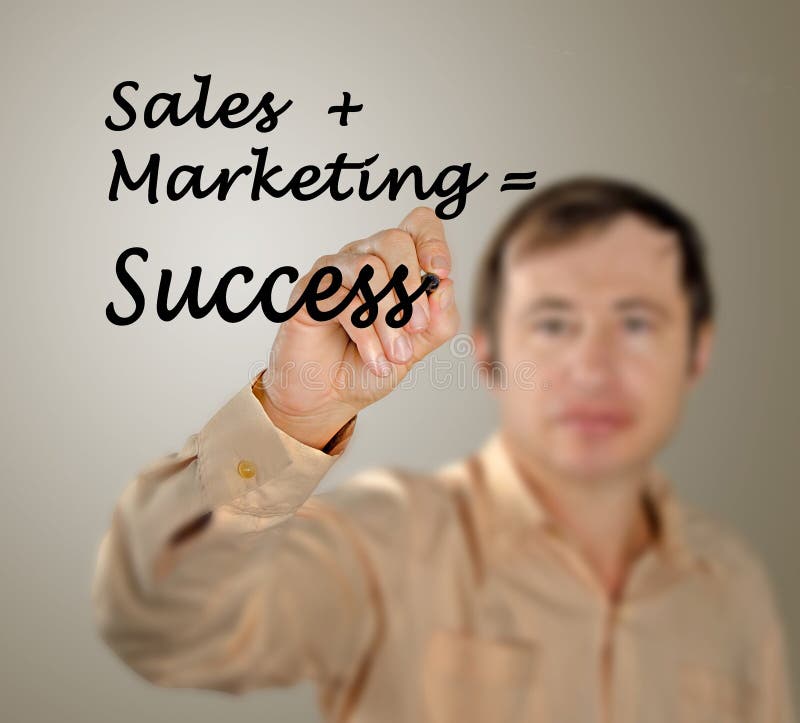 SalesMarketingSuccess stock image Image of virtual 85742681