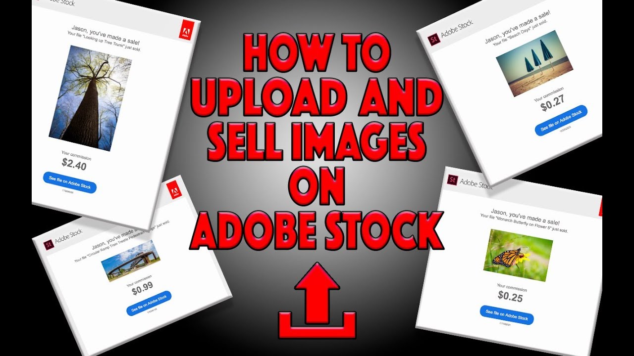 How to Upload and Sell Images on Adobe Stock YouTube