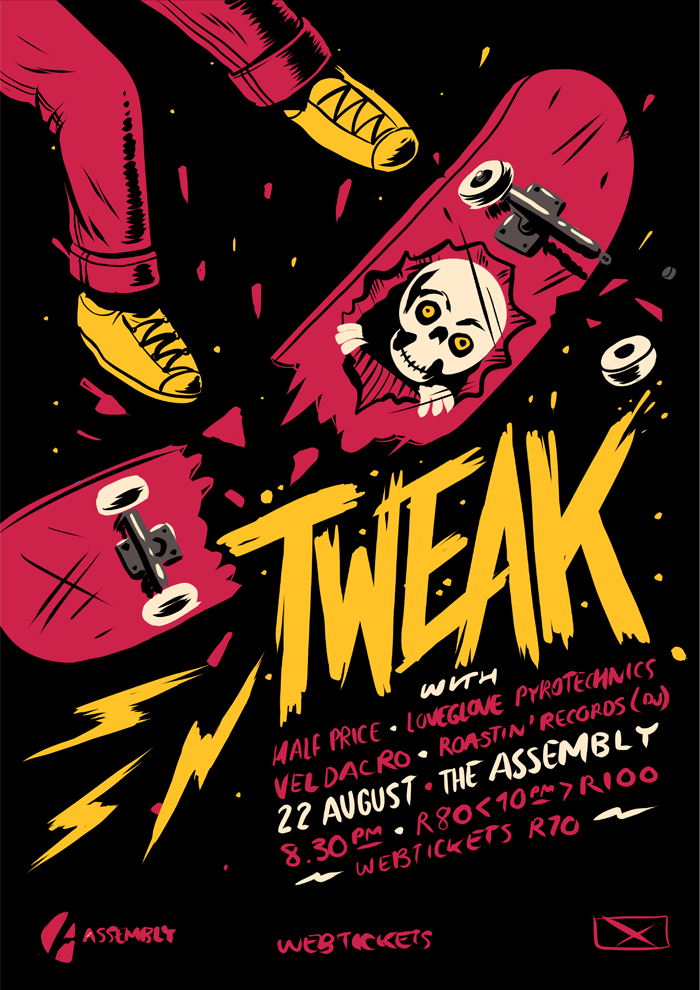 Tweak Poster on Behance Event Flyer Design Ideas Templates Graphic