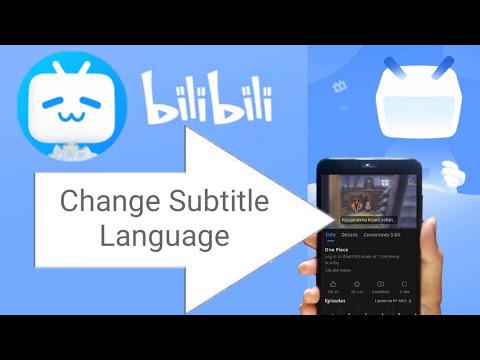 how to change subtitle language on bilibili YouTube