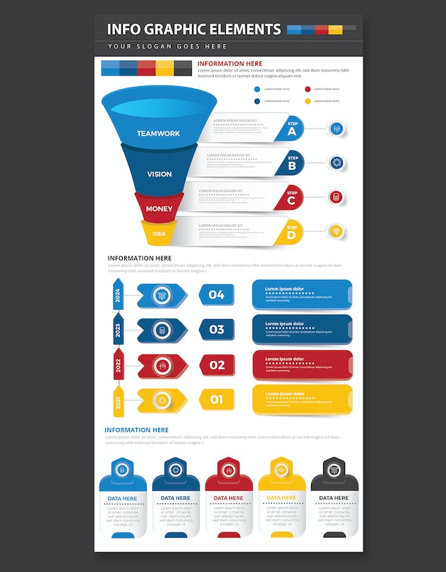 fourth preview of 'Premium Infographic Elements  Free Download'