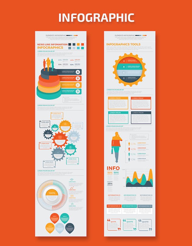 third preview of 'Premium Big Infographics Elements  Free Download'