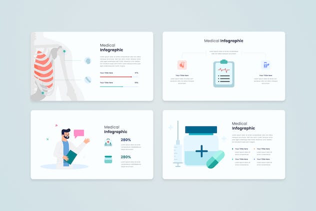 second preview of 'Premium Medical Infographics Assets Illustrators  Free Download'