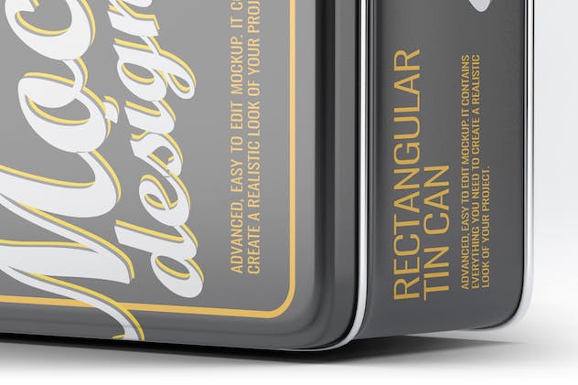 third preview of 'Premium Tin Can Mock Up  Free Download'