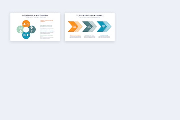 third preview of 'Premium Business Governance Illustrator Infographics  Free Download'