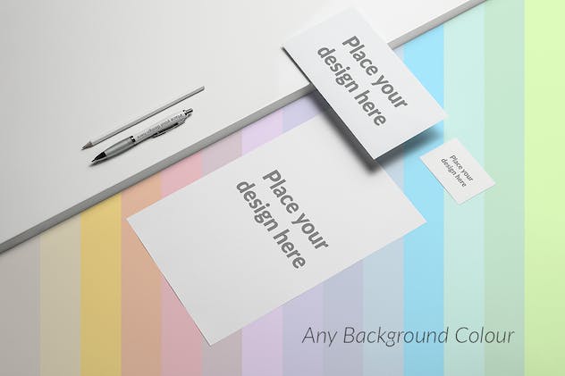 third preview of 'Premium Branding Identity Mock-Up  Free Download'