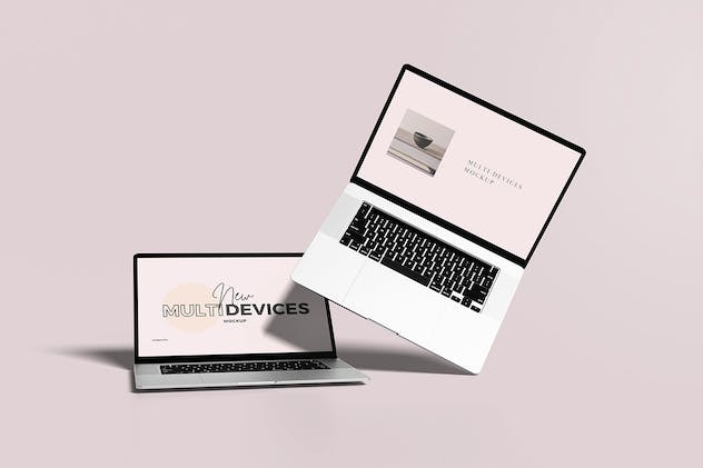 third preview of 'Premium Clean Multi Devices Mockup  Free Download'