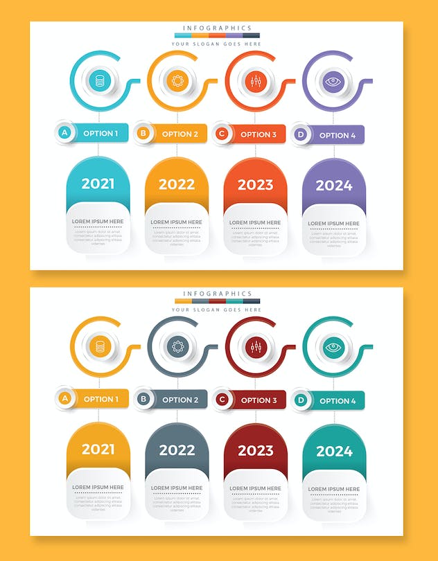 third preview of 'Premium  Infographic Design   Free Download'