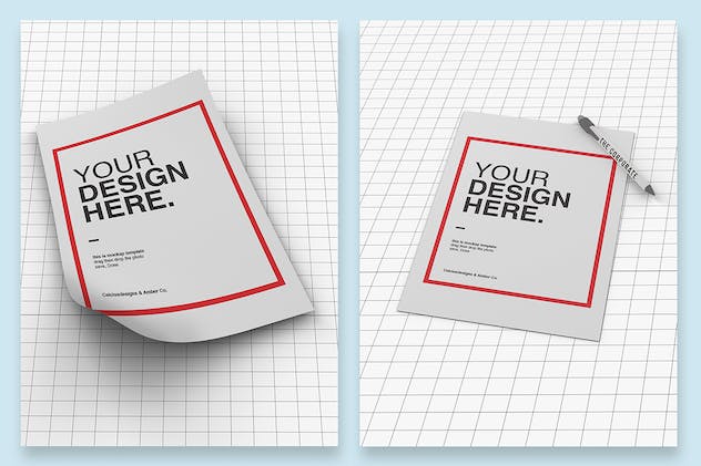 second preview of 'Premium Paper Mockups  Free Download'