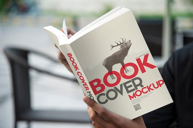 third preview of 'Premium Digest Size Book Mockups  Free Download'