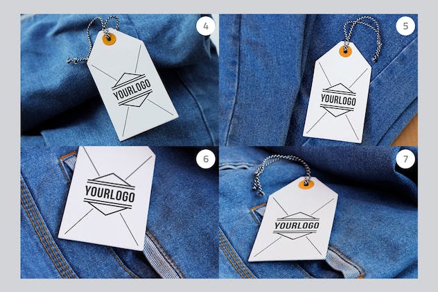 fourth preview of 'Premium Photorealistic Label Mockup  Free Download'