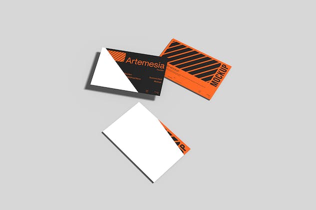fourth preview of 'Premium Business Card Mockup  Free Download'