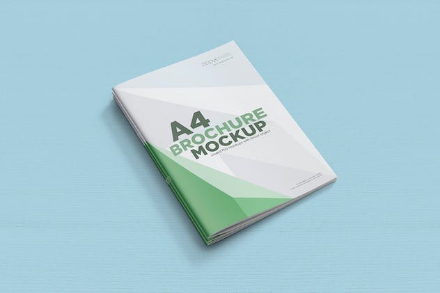 second preview of 'Premium 6 A4 Brochure Mockup  Free Download'