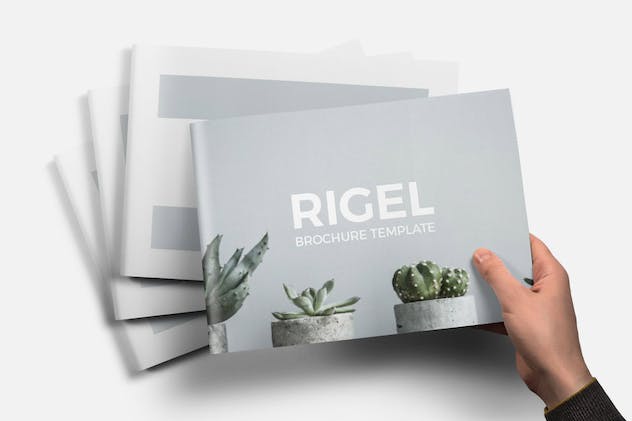 fourth preview of 'Premium Rigel Brochure Template  Free Download'