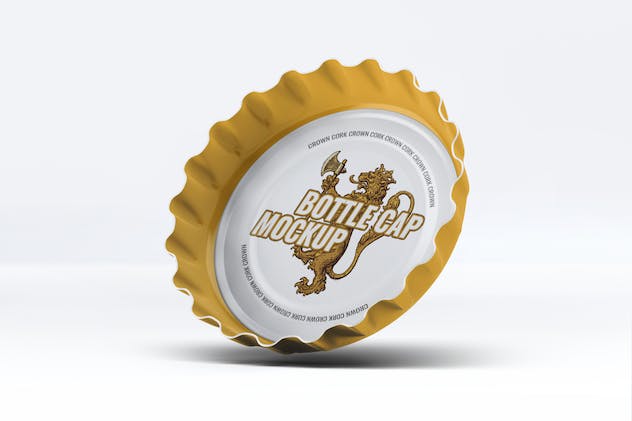 second preview of 'Premium Bottle Cap Mock Up  Free Download'