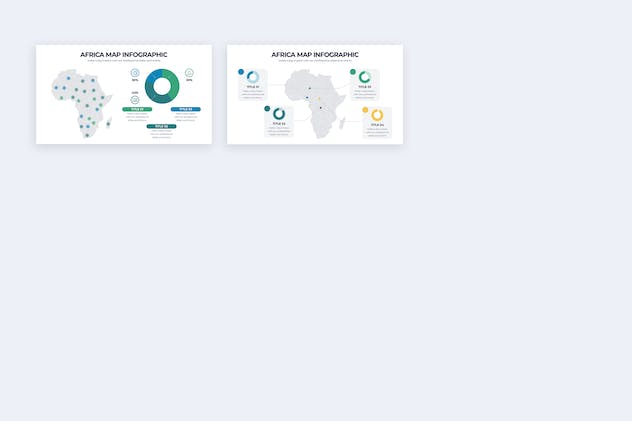 fourth preview of 'Premium Education Africa Map Illustrator Infographics  Free Download'