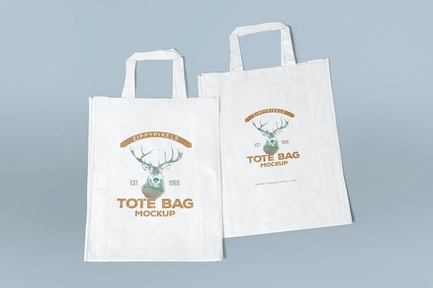 third preview of 'Premium 4 Tote Bag Mockups  Free Download'