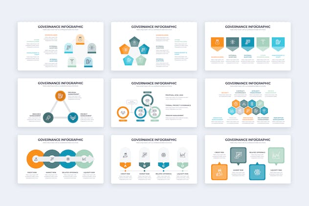 second preview of 'Premium Business Governance Illustrator Infographics  Free Download'