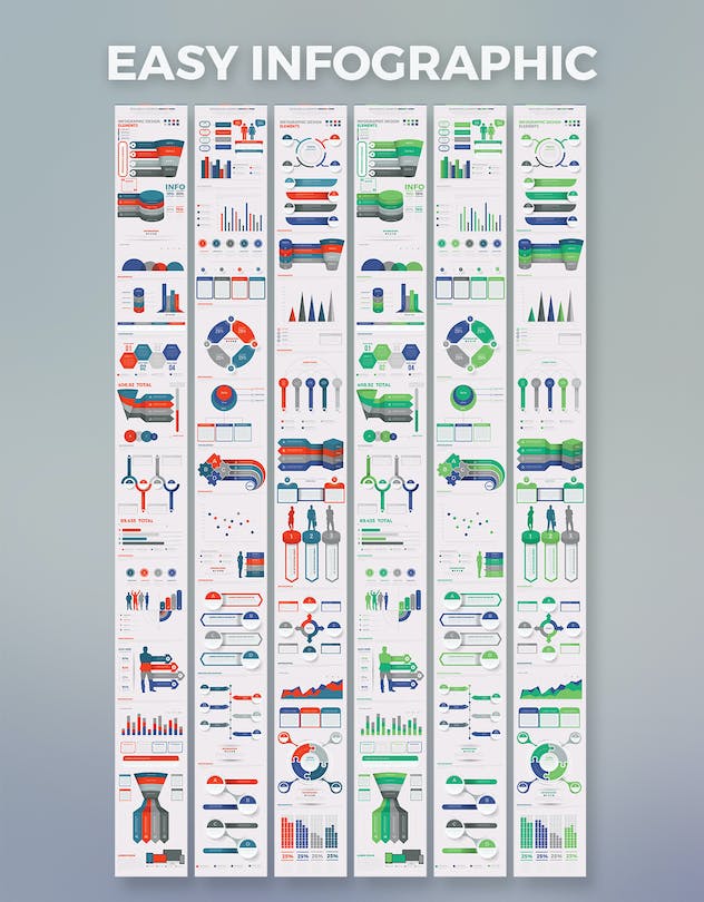 fourth preview of 'Premium Easy Infographics  Free Download'