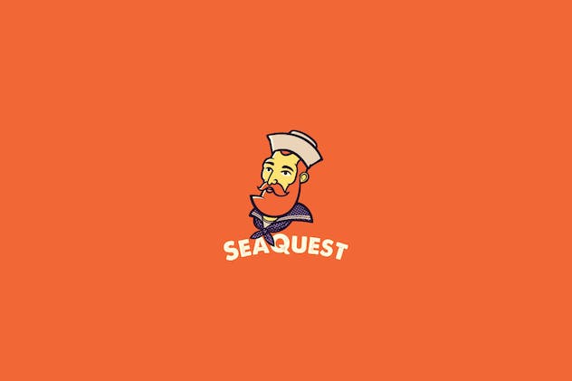 fourth preview of 'Premium Seaquest Logo Template  Free Download'