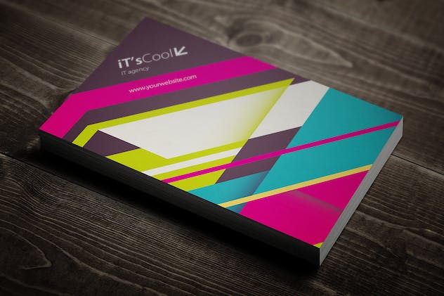fourth preview of 'Premium Color Belts Business Card Design  Free Download'