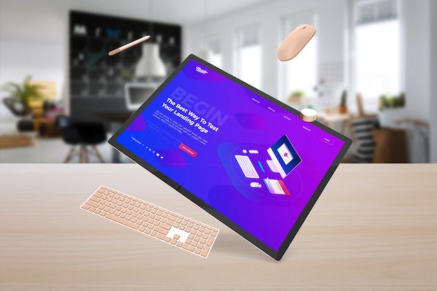 third preview of 'Premium Surface Studio Mockup V 3  Free Download'