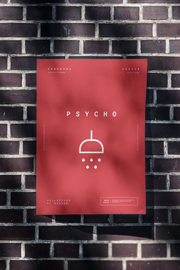 fourth preview of 'Premium Urban Poster Mock Up  Free Download'