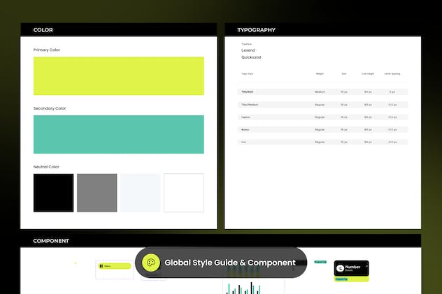third preview of 'Premium Goodboard Sales Management Dashboard  Free Download'