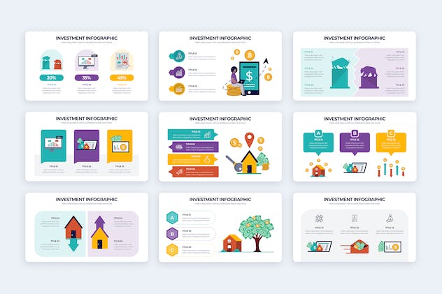 fourth preview of 'Premium Business Investment Infographics  Free Download'