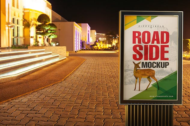 second preview of 'Premium Roadside Billboard Mockups  Free Download'