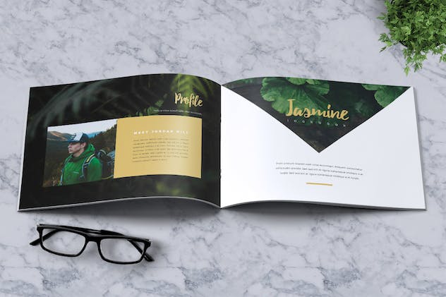 second preview of 'Premium Jasmine Lookbook Brochure Catalogue  Free Download'