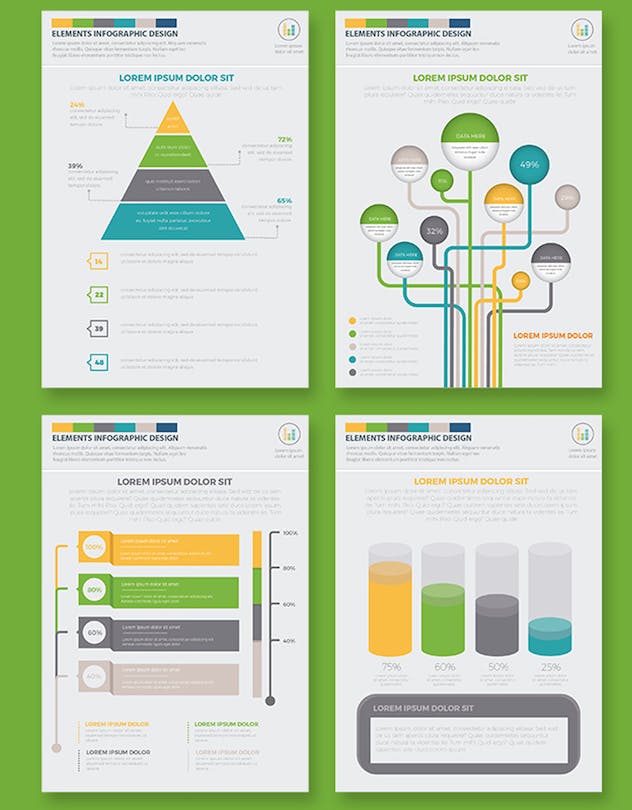 fourth preview of 'Premium Elements of Infographics Design  Free Download'