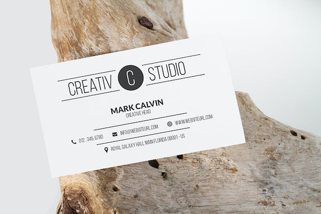 third preview of 'Premium 4 Business Card Mock Up Vol 02  Free Download'