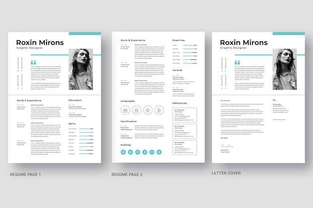 second preview of 'Premium Resume Word  Free Download'