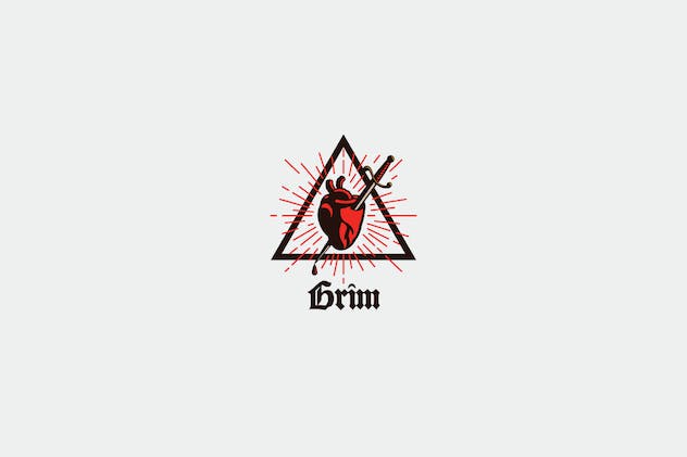 second preview of 'Premium Grim Logo Template  Free Download'
