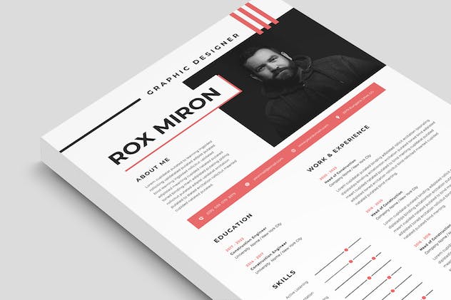 second preview of 'Premium Resume Word  Free Download'