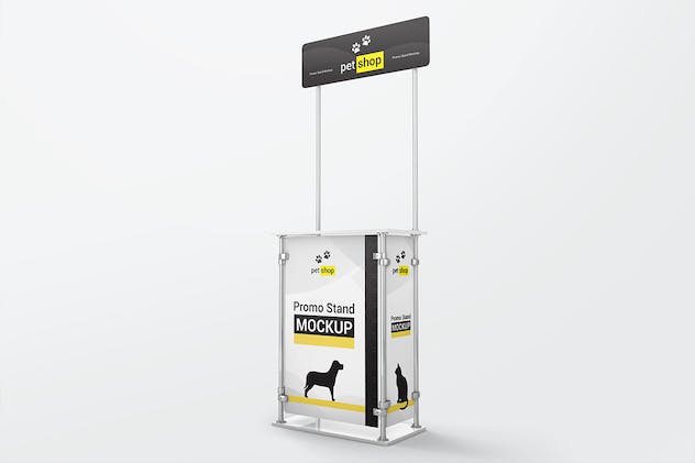 second preview of 'Premium Promo Stand Mockups  Free Download'