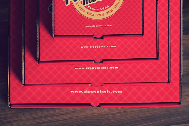 fourth preview of 'Premium Pizza Mockups  Free Download'