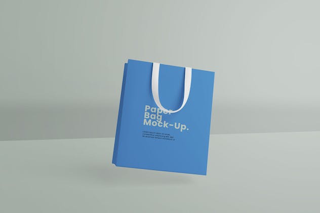 fourth preview of 'Premium Paper Bag Mockup  Free Download'