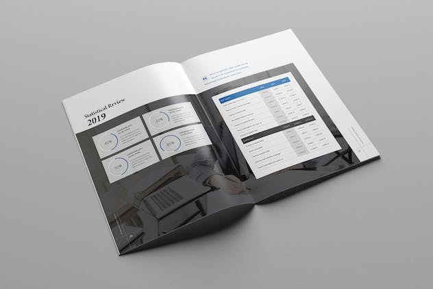 second preview of 'Premium Annual Report Template  Free Download'