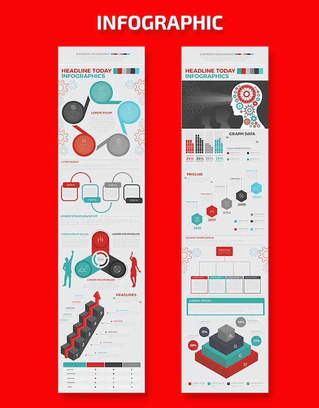 second preview of 'Premium Info Graphics  Free Download'
