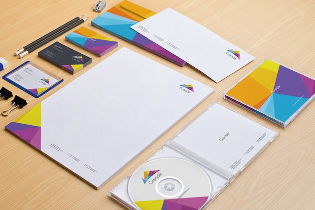 third preview of 'Premium Stationery Mockups  Free Download'