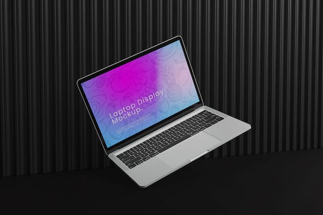 fourth preview of 'Premium Laptop Design Mockup  Free Download'