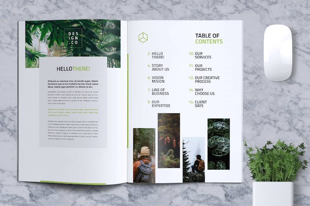 fourth preview of 'Premium Business Brochure Template Vol. 01  Free Download'