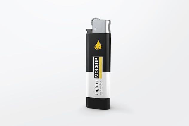 third preview of 'Premium Lighter Mockups  Free Download'