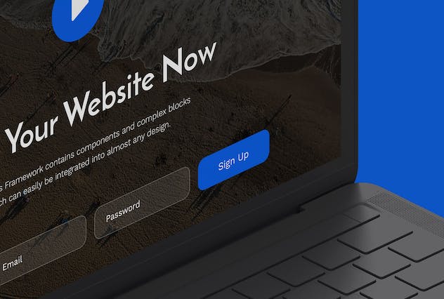 fourth preview of 'Premium The Basics Web UI Kit  Free Download'